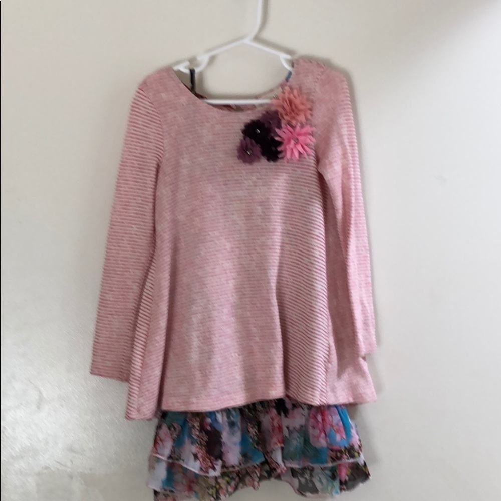 Hannah Banana dress & sweater set. Size 5.